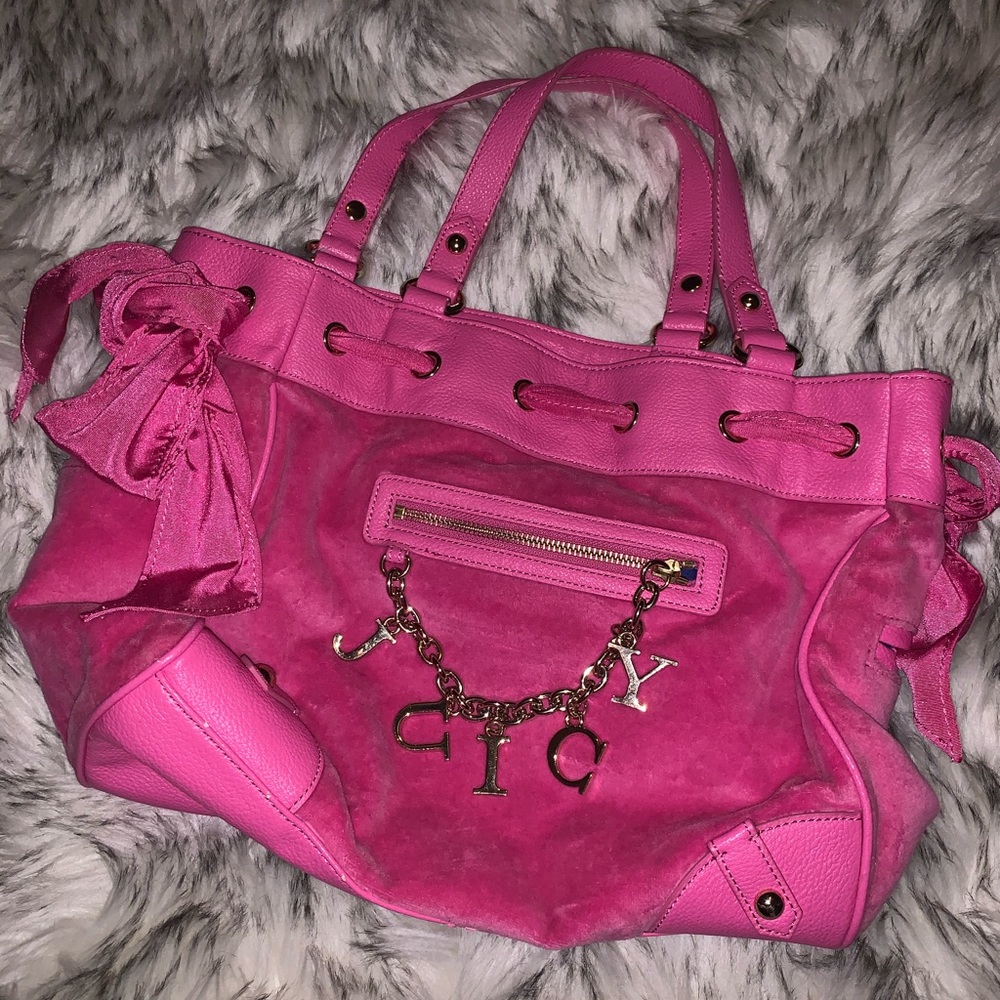 JUICY velour handbag